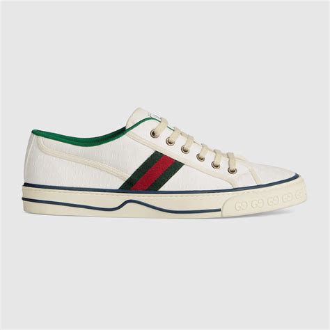 tenis gucci blancos hombre|gucci tennis 1977 used.